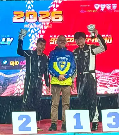 Fandy Raih Podium 1 di Sprint Rally Jawa Barat 2026, Overall 3 All Class di SS3